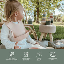 Load image into Gallery viewer, Noüka Silicone Bib - Various Prints