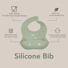 Load image into Gallery viewer, Noüka Silicone Bib - Various Prints