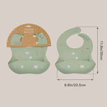 Load image into Gallery viewer, Noüka Silicone Bib - Various Prints