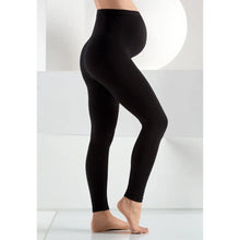 Load image into Gallery viewer, Maternity Footless Tights/Leggings - Black