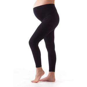 Maternity Footless Tights/Leggings - Black