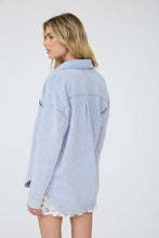 Load image into Gallery viewer, Acid Washed Relaxed Shacket