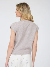 Load image into Gallery viewer, Raw Edge Short Sleeve Cardigan