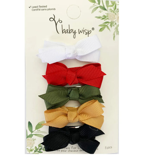 Chelsea Wisp Snap Bows - Elf