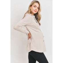 Load image into Gallery viewer, Heavy Brushed French Terry Maternity/Nursing Hoodie