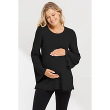 Load image into Gallery viewer, Bell Sleeve Maternity Knit Top