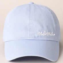 Load image into Gallery viewer, Mama Embroidered Baseball Cap