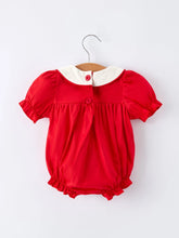 Load image into Gallery viewer, Preorder Red Ruffle Heart Romper - Copy