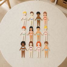 Load image into Gallery viewer, Preorder Magnetic Dress Up Dolls