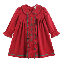 Load image into Gallery viewer, Preorder Corduroy Christmas Tree Dress