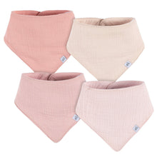 Load image into Gallery viewer, Muslin Bandana Bibs