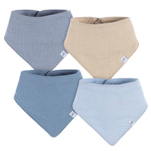 Load image into Gallery viewer, Muslin Bandana Bibs