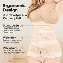 Load image into Gallery viewer, 3-in-1 Postpartum Recovery Support Belt