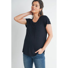 Load image into Gallery viewer, Maternity and Nursing Pocket Tee