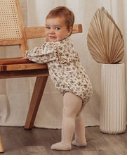Load image into Gallery viewer, French Lace Cotton Baby Tights