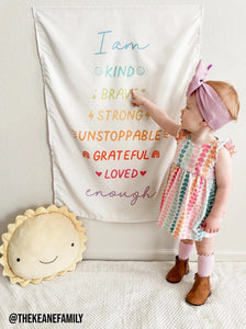 Fabric Affirmation Banner