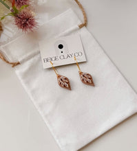 Load image into Gallery viewer, Beige Clay Co Earrings