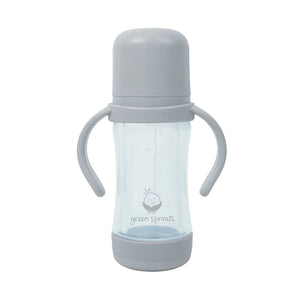 Sprout Ware® Glass Sip & Straw Cup 5 Oz - Gray