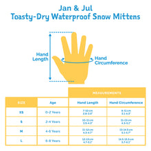Load image into Gallery viewer, Preorder Jan &amp; Jul Toasty Dry Waterproof Mittens