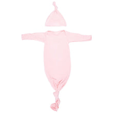 Load image into Gallery viewer, Baby Knotted Gown - Heavenly Pink