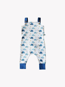Grow With Me Baby Dungarees - various colours