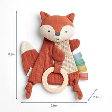 Load image into Gallery viewer, Fox Bitzy Crinkle Lovey