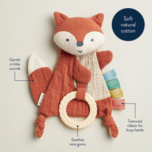 Load image into Gallery viewer, Fox Bitzy Crinkle Lovey