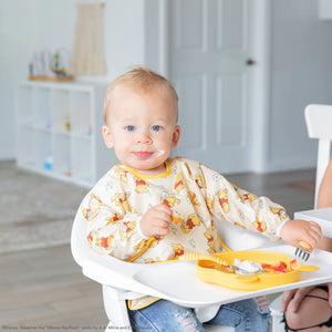 Bumkins - Sleeved Bib - Winnie Loves Hunny