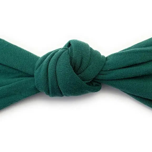 Wisp Top Knot Headband - Emerald