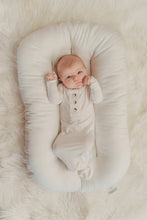 Load image into Gallery viewer, Button Down Knotted Baby Gown
