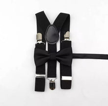 Load image into Gallery viewer, Suspender and Bow tie Set - Various Colours