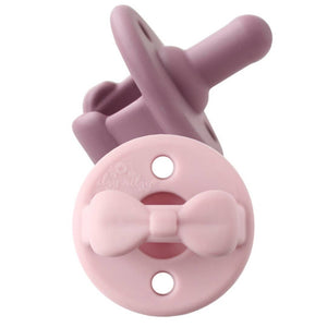 Sweetie Soother - Lilac Bow