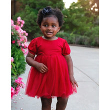 Load image into Gallery viewer, Mikayla Baby Tutu Dress - Wine