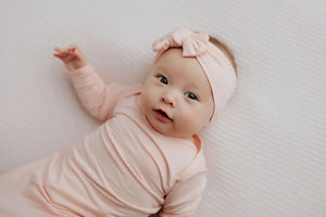 Baby Knotted Gown - Heavenly Pink