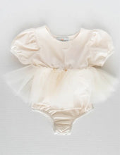 Load image into Gallery viewer, Kami Puff Baby Tutu Romper - Cream