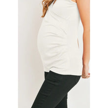 Load image into Gallery viewer, Maternity &amp; Nursing Perfect Fit Tank - White
