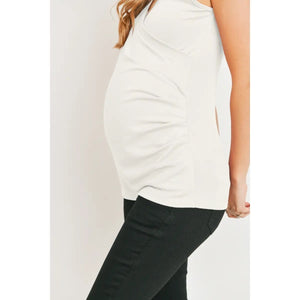 Maternity & Nursing Perfect Fit Tank - White