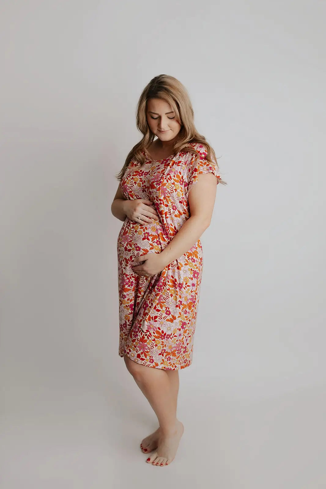 Mama Labor Delivery Maternity & Nursing Gown - Wild Child