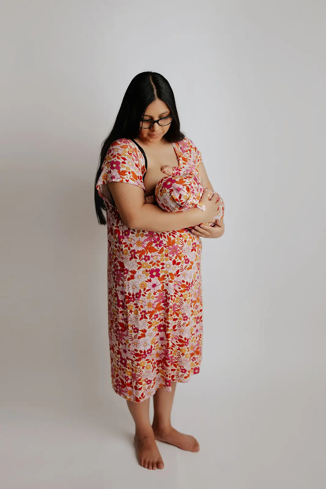 Mama Labor Delivery Maternity & Nursing Gown - Rose – Pickles & Littles  Maternity Boutique