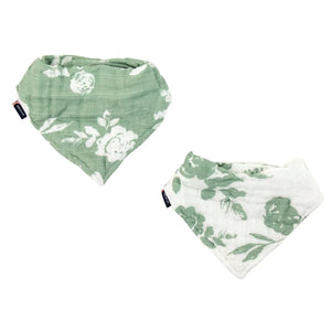 Muslin Bandana Bibs - Floral