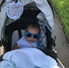 Load image into Gallery viewer, No Touching Car Seat &amp; Stroller  Tag - Blue Arrows