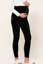 Load image into Gallery viewer, Velour Maternity Leggins