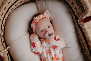 Baby Knotted Gown - Groovy