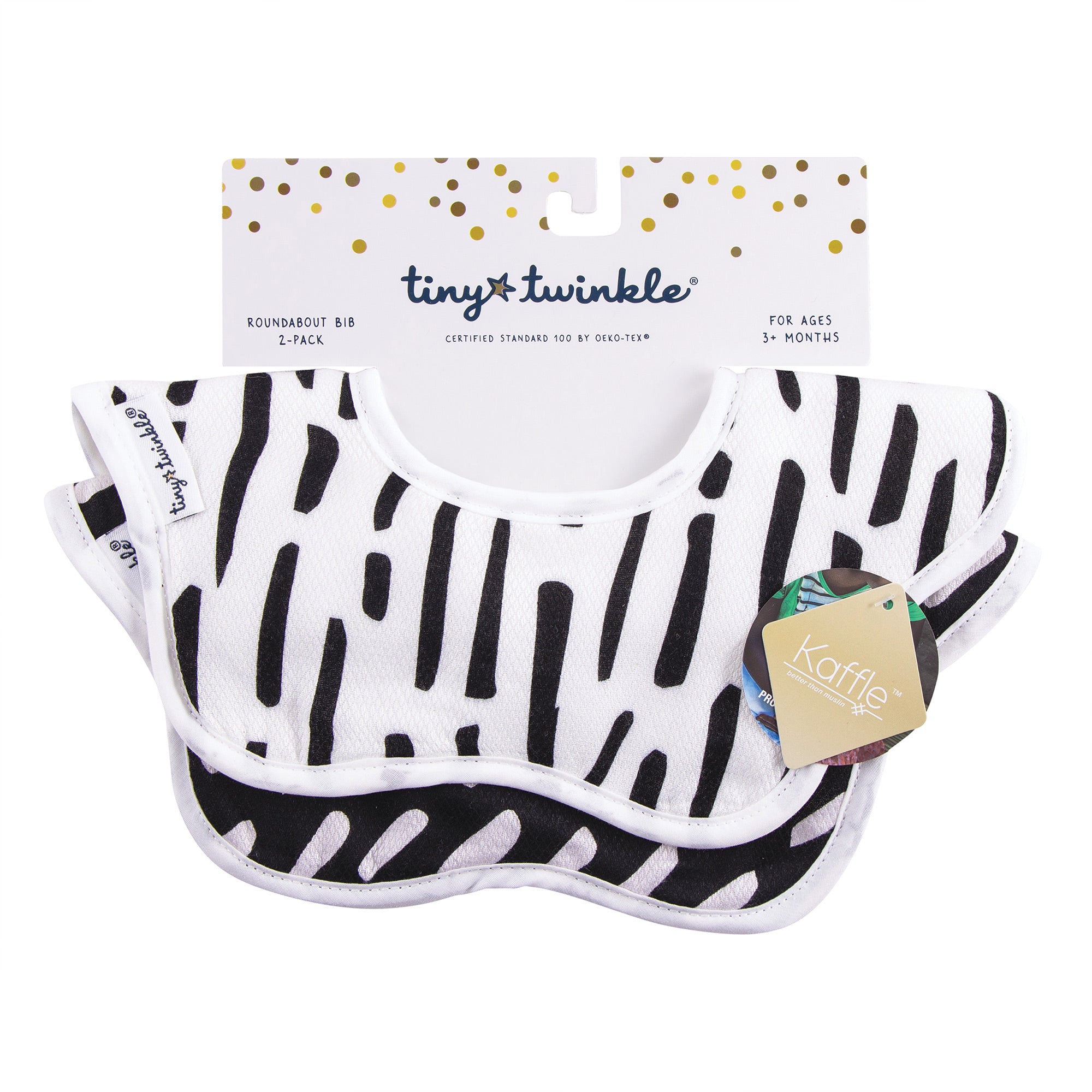 Tiny Twinkle Roundabout Bibs - Set of 2