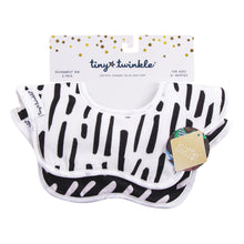 Load image into Gallery viewer, Tiny Twinkle Roundabout Bibs - Set of 2