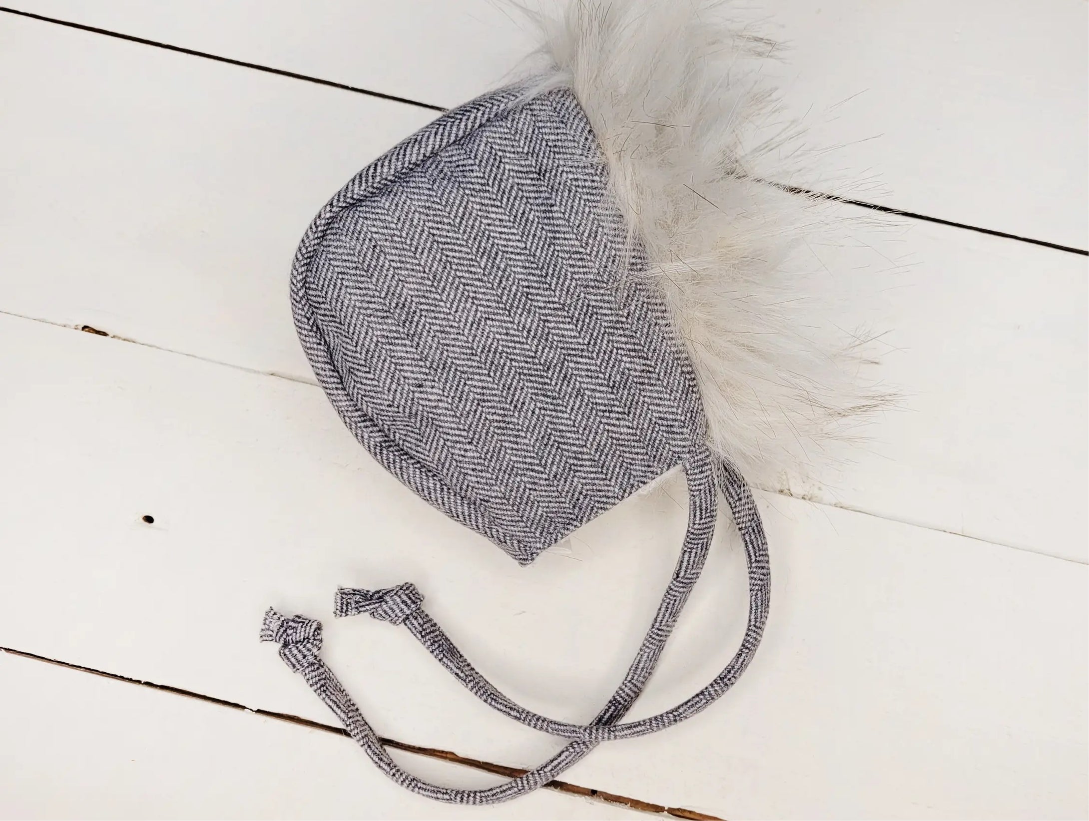 Fur Winter Bonnet