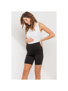 Maternity Biker Shorts - Black