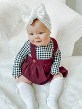 Load image into Gallery viewer, Baby Jumper Suspender Skirt