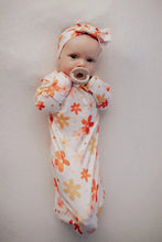 Load image into Gallery viewer, Baby Knotted Gown - Groovy