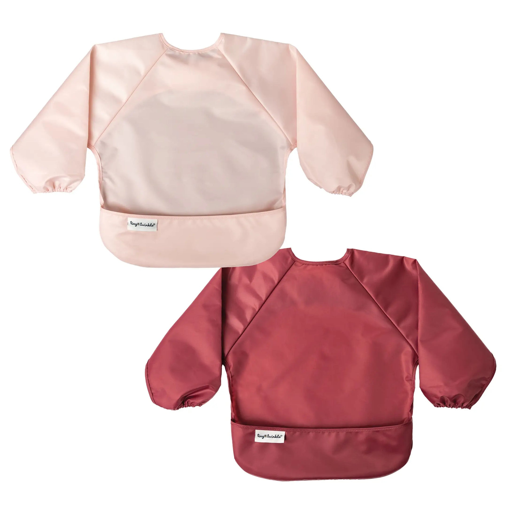 Tiny Twinkle Long Sleeve Bibs - Set of 2